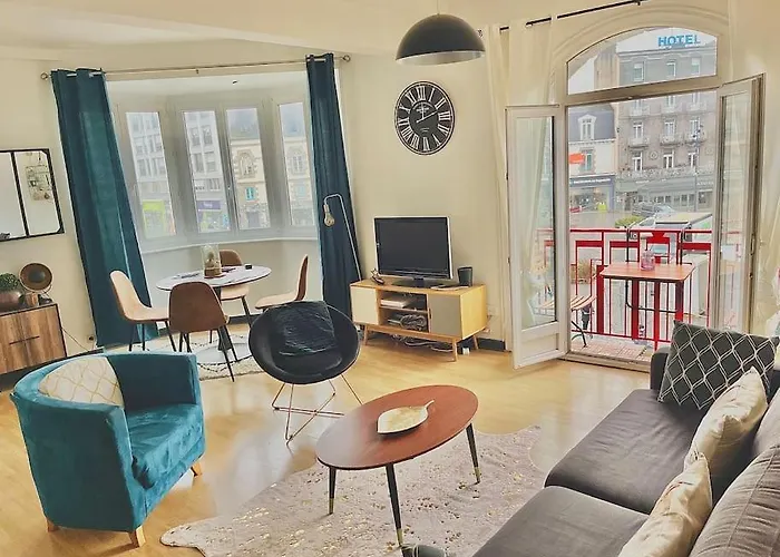 Le Cocon Briochin, Grand Appartement En Plein Centre De Saintbrieuc